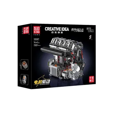Image de 10087E - Moteur à essence à quatre cylindres (Mould King)