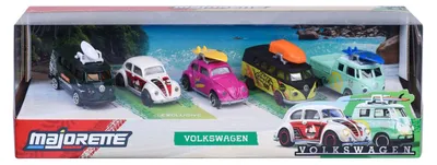 Produktbild von Majorette Volkswagen Spielzeugauto Set - 5 Stück - Diecast Metall