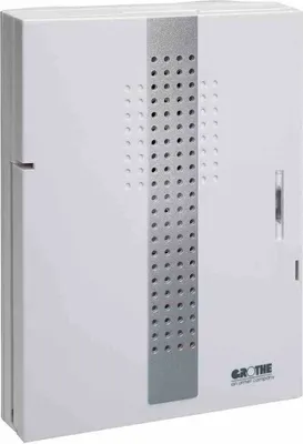 Immagine prodotto di Grothe CROMA 230A - argento - bianco - plastica - cablato - 86 dB - IP40 - AC - DC (43175)