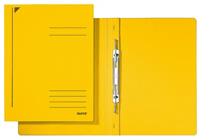 Immagine prodotto di Leitz 3040-00-15 Raccoglitore a spirale - A4, 250 fogli, pinzatura, cartone riciclato, giallo