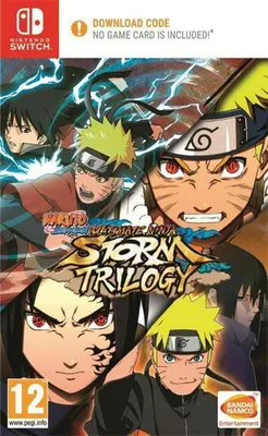 Produktbild von Nintendo Games Naruto Shippuden: Ultimate Ninja Storm Trilogy Code In Box    One Size