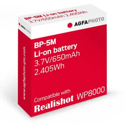 Produktbild von Kodak Bl-5b 700mah 3.7v Lithium-ionen-akku Schwarz Schwarz One Size
