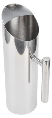 Edelstahlkanne 2 Liter, 304 Edelstahl, ergonomischer Griff, hitzebeständig