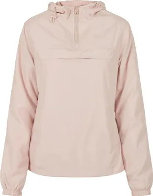 Image de Build Your Brand BY095 | Veste Pull Over basique pour femme - Couleur : Rose clair - Taille : XXL