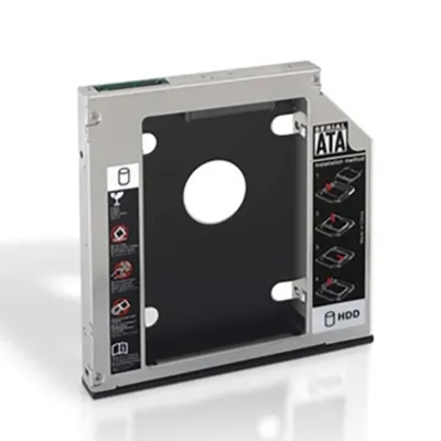 Produktbild von Metalladapter für 2 Festplatten (2,5"/8,89 cm) NANOCABLE 10.99.0102