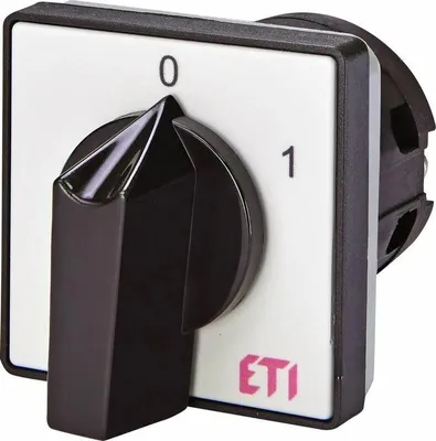 Obrázok produktu pre CB Elektro Vačkový spínač 1-pólový 16A "0-1", CS 16 90 U (ETI)