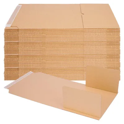 Produktbild von Buchverpackung 500 Stück selbstklebend, 280 x 205 x 20-70 mm, Universal Wickelverpackung