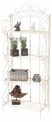 Produktbild von CLP Standregal Antje antik-creme