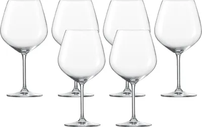 Immagine prodotto di Schott Zwiesel, set di 2 bicchieri da 6 pezzi, calici da vino "Burgunderpokal", modello 140, codice 110499 + regalo