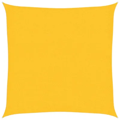 Produktbild von vidaXL Sonnensegel 160 g/m² Gelb 3,6x3,6 m HDPE