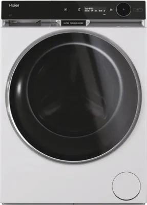 Produktbild von Haier HWD120-BD16397EUS, Frontlader, Freistehend, Weiß, Links, Schwarz, Schwarz