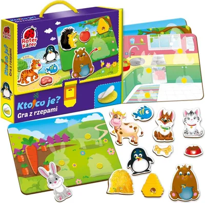 Zdjęcie produktu dla Roter Kafer Gra Z Rzepami Kto Co Je? - Edukacyjna Gra Dla Dzieci 5+