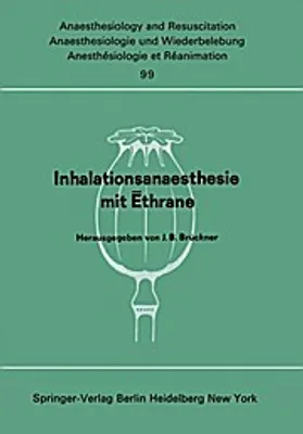 Obrázok produktu pre Inhalationsanaesthesie mit ¿thrane