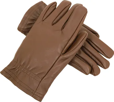 Produktbild von Lederjacken24 - Herren Lederhandschuhe Kuhleder dunkel cognac : M