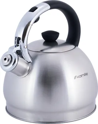 Immagine prodotto di Bollitore con fischietto in acciaio inox 2,0 L KAMILLE INDUCTION KM-0694BN