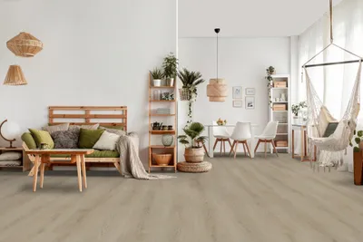 Produktbild von 5 mm Click-Vinyl CHECK One 2480 Lehnsheide Eiche inkl. Trittschall Standard Breit VPE: 2,225 m²