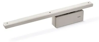 Produktbild von GEZE Active Stop aufliegend für Holztüren (Oberfläche: Edelstahl ähnlich) Oberfläche: Edelstahl ähnlich