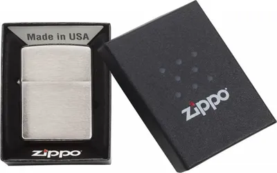Produktbild von Zippo Feuerzeug chrom gebürstet