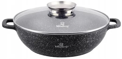 Produktbild von KlönBerg 12tlg Topfset 1,7/2/2,6/3,3/3,9/4,8L antihaftbeschichtet, MIT DECKEL KB4055