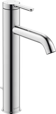 Produktbild von Duravit Einhebel-Waschtischmischer L C.1 mit Zugstangen-Ablaufgarnitur chrom