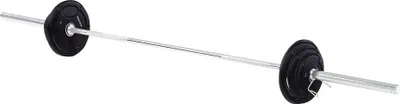 Produktbild von Sport-Thieme Langhantel-Set 60 kg oder 85 kg, Polyurethan (PU), 85 kg