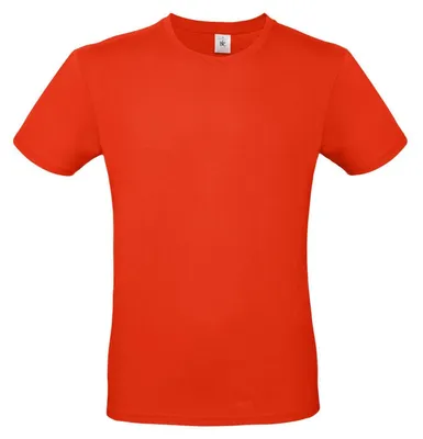 Produktbild von B&C Herren T-Shirt #E150 FK133 (S) (Feuerrot)