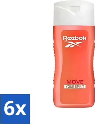 Produktbild von Reebok - Move Your Spirit - Duschgel - 400 ml - Vorteilspack - 6 Stücke