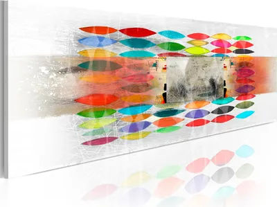 Produktbild von Modernes Wandbild 0101-69 (120x40) - 1 Teilig Bilder Fotografie auf Vlies Leinwand Foto Bild Dekoration Wand Bilder Kunstdruck Abstrakt