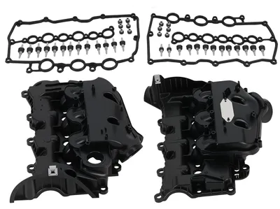 Produktbild von 2x Ventildeckel Links Rechts for Land Rover Range Rover 3.0L 306DT Ansaugbrücken