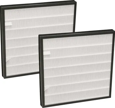 Produktbild von vhbw 2x Luftilter Ersatz für Bielmeier 028001, 028.001 für Luftreiniger - Kombifilter HEPA (H11) + Aktivkohle