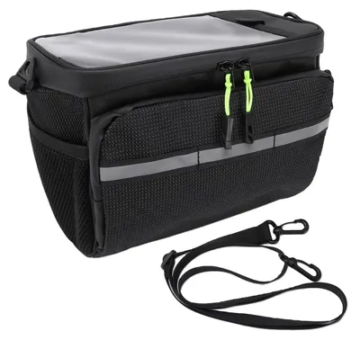 Produktbild von Isolierte Lenkertasche für Fahrräder – Handy-Kühltasche für den Lenker – Aufbewahrungstasche für Mountainbike-Touren – 4 l Fassungsvermögen