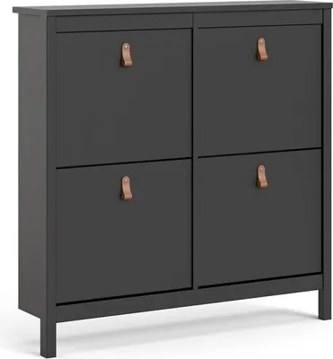 Produktbild von Madrid Schuhschrank Schwarz Matt