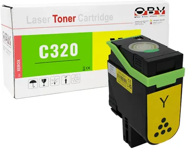 Produktbild von Xerox C320 kompatibler Toner Gelb - C320 C320DN C320DNI C325DN C325DNI