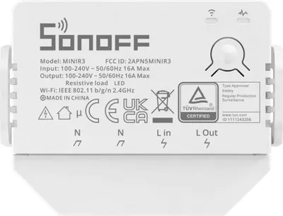 Produktbild von SONOFF MINIR3 Smart Switch - Schaltaktor - WiFi