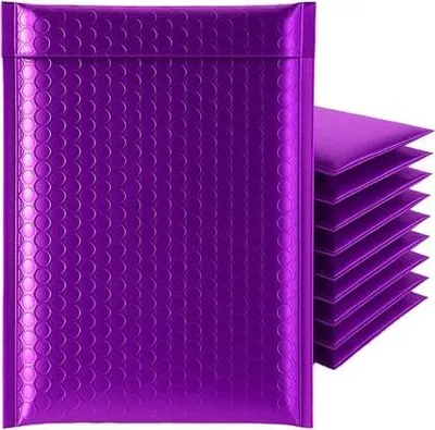 Image de Enveloppe métallique 230 x 324 mm Violet