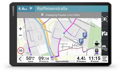 Produktbild von Garmin dēzl LGV1020, 25,6 cm (10.1"), 1280 x 800 Pixel, TFT, 134,6 x 215,9 mm (5.3 x 8.5"), Horizontal, 135 x 216 mm