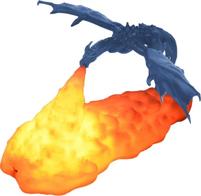 Produktbild von (Blau) Feuerdrachen-Mondlampe, 3D-gedrucktes Nachtlicht, LED-Mond-Lavalampe mit wiederaufladbarem USB, Eisdrachenlampen, Weihnachtsdrachengeschenke für Kinder, Erwachsene, Jungen und Mädchen