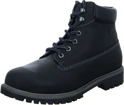 Zdjęcie produktu dla Dockers by Gerli męskie skórzane buty sznurowane czarne