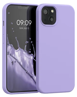 Produktbild von kwmobile Handyhülle für iPhone 13 Hülle, für iPhone 13 Case - Hülle Silikon - kabelloses Laden - Lavendel