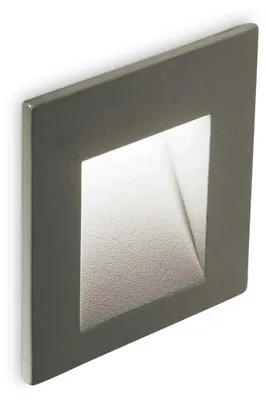 Image de Applique encastrable LED Ideal Lux BIT ANTRACITE 3000K 269009 3W 215lm 3000K IP65 6,5 cm anthracite