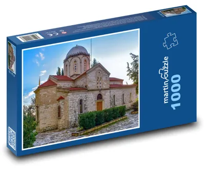 Zdjęcie produktu dla Puzzle 1000 Historyczny kościół na Cyprze - martinpuzzle