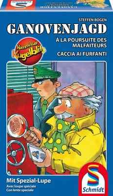 Produktbild von Schmidt Spiele 51159 - Kommissar Kugelblitz, Ganovenjagd