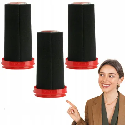 Produktbild von Filterset für Bosch Flexxo Serie 4 Staubsauger - 6-teilig - 3 Mikro- und 3 Schaumstofffilter - 12026520