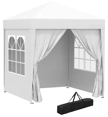 Immagine prodotto di Tenda pieghevole - Tenda da campeggio - Tenda parasole - Tenda per esterni - Struttura in acciaio - Pieghevole, con borsa per il trasporto