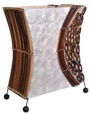 Produktbild von Tischlampe Wayan 30cm Boho Design | Handgefertigt & Nachhaltig