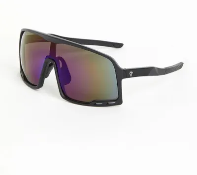 Image de CHPO Lunettes de soleil Henrik, Taille:ONESIZE, Couleur:black / blue mirror