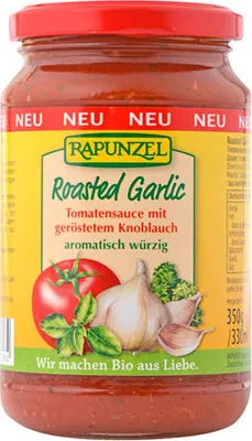 Produktbild von Rapunzel Tomatensauce Roasted Garlic 330ml