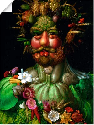 Produktbild von ARTland Poster Vertumnus (Kaiser Rudolf II.). 1590 Größe: 30x40 cm