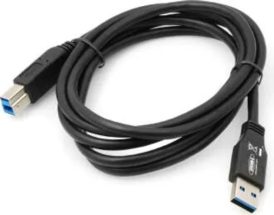 Produktbild von System-S USB A (male) zu USB B (male) Datenkabel Ladekabel 180 cm