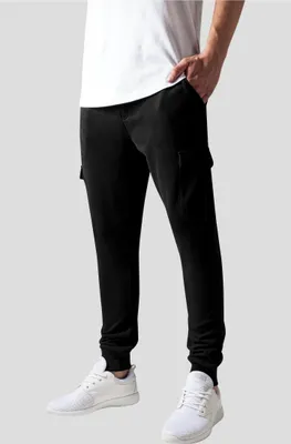 Image de Kalhoty Urban Classics Pantalon de survêtement ajusté noir - L